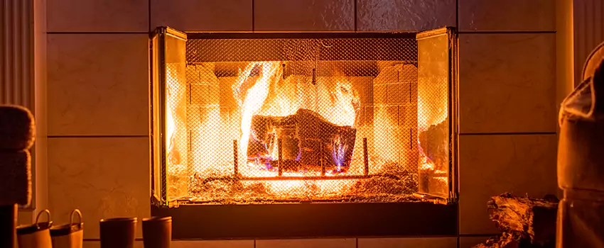 Mendota Hearth Landscape Fireplace Installation in Lebanon, Ohio