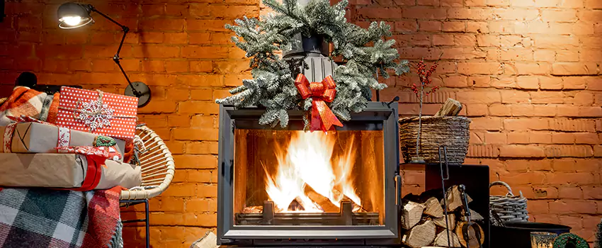 Travis Industries Linear Gas Fireplace Installation in Lebanon, Ohio