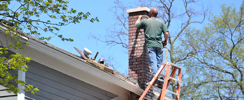 Vinyl and PVC Chimney Flashing Installation in Lebanon, OH