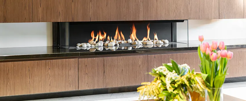 Double-height Fireplace Design Refurbishment in Lebanon, Ohio